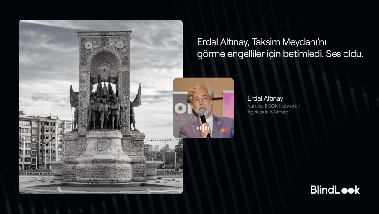 Erdal Altınay Taksim Meydanı'nı Betimledi, Ses Oldu!