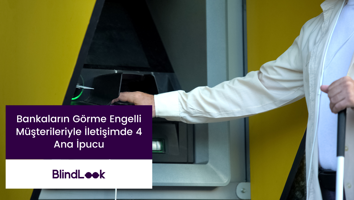 Bankamatikten işlem yapan bir adam görseli.