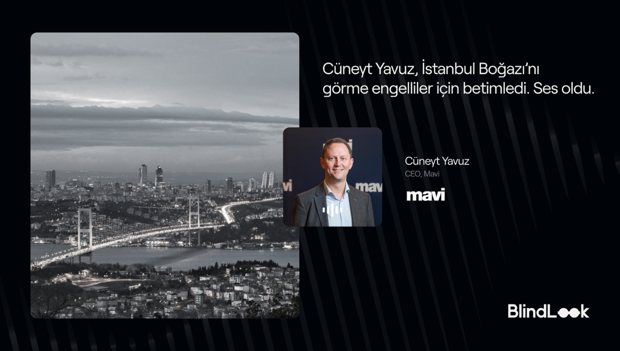 Mavi CEO'su Cüneyt Yavuz İstanbul Boğazı'nı betimledi, ses oldu!