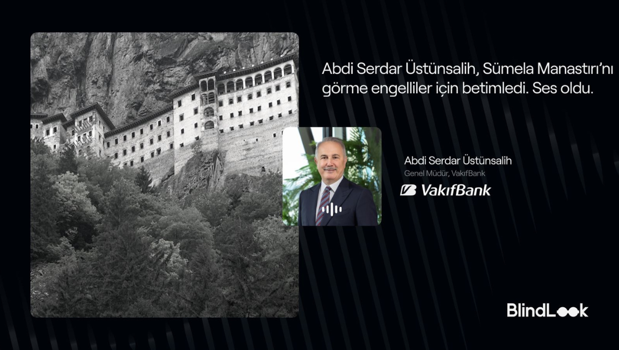 Vakıfbank Genel Müdür'ü Abdi Serdar Üstünsalih Sümela Manastırına Ses Oldu!