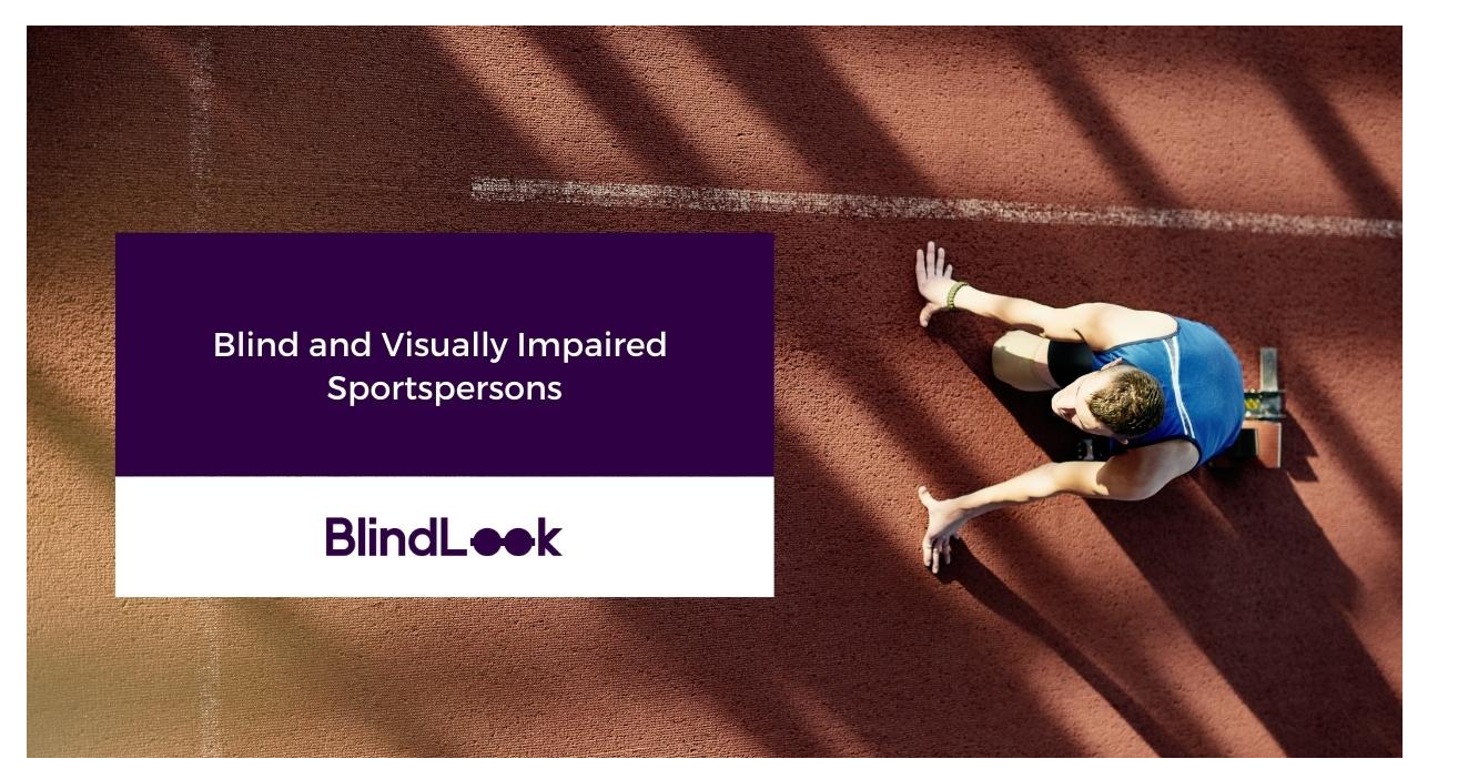A runner is waiting for the start