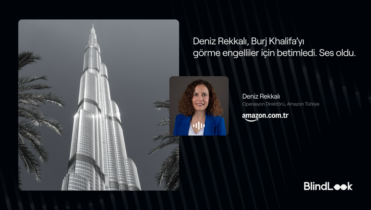 Amazon Operasyon Direktörü Deniz Rekkalı Burj Khalifa'yı betimledi, ses oldu!