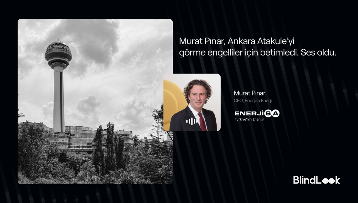 Enerjisa Enerji CEO’su Murat Pınar Ankara Atakule’ye Ses Oldu!
