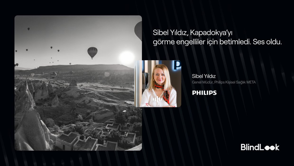 Philips Kişisel Sağlık META Genel Müdürü Sibel Yıldız Kapadokya'yı betimledi, ses oldu!
