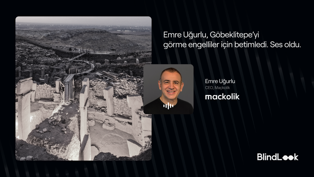 Maçkolik CEO'su Emre Uğurlu Göbeklitepe'yi betimledi, ses oldu!